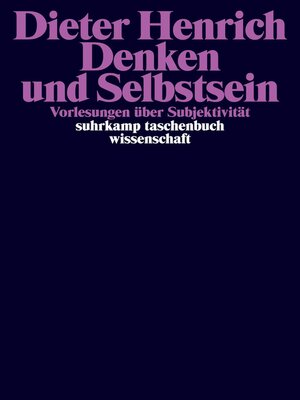 cover image of Denken und Selbstsein